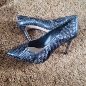 Antonio Melani Magness Snake Print Heels